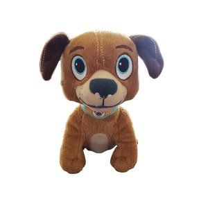 Disney Jr Doc McStuffins Findo 5" Plush Puppy Dog Brown Stuffed Animal Pup Toy